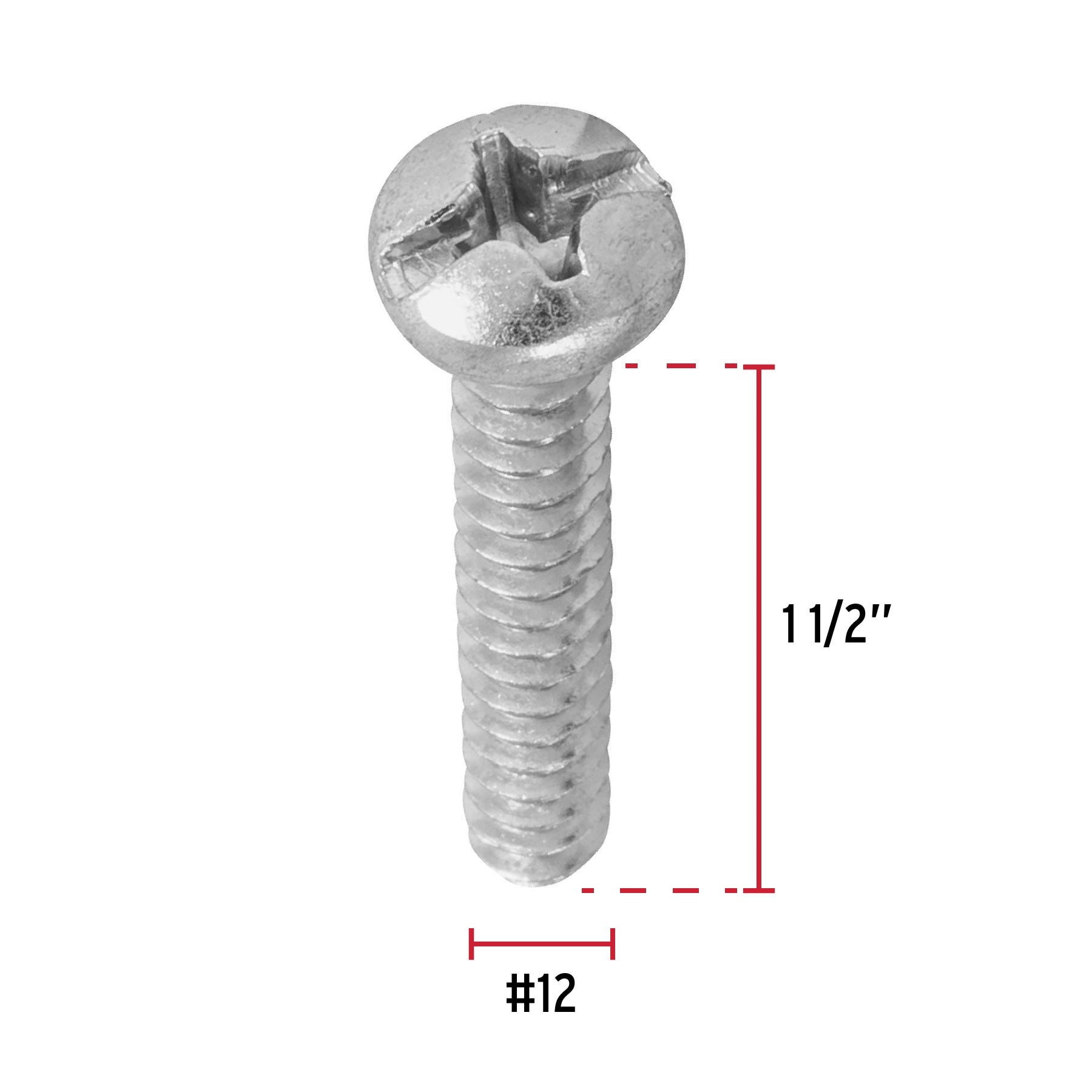 Pija para Lamina No 12 x 1"1/2 (38 mm) Fiero 1 Pieza