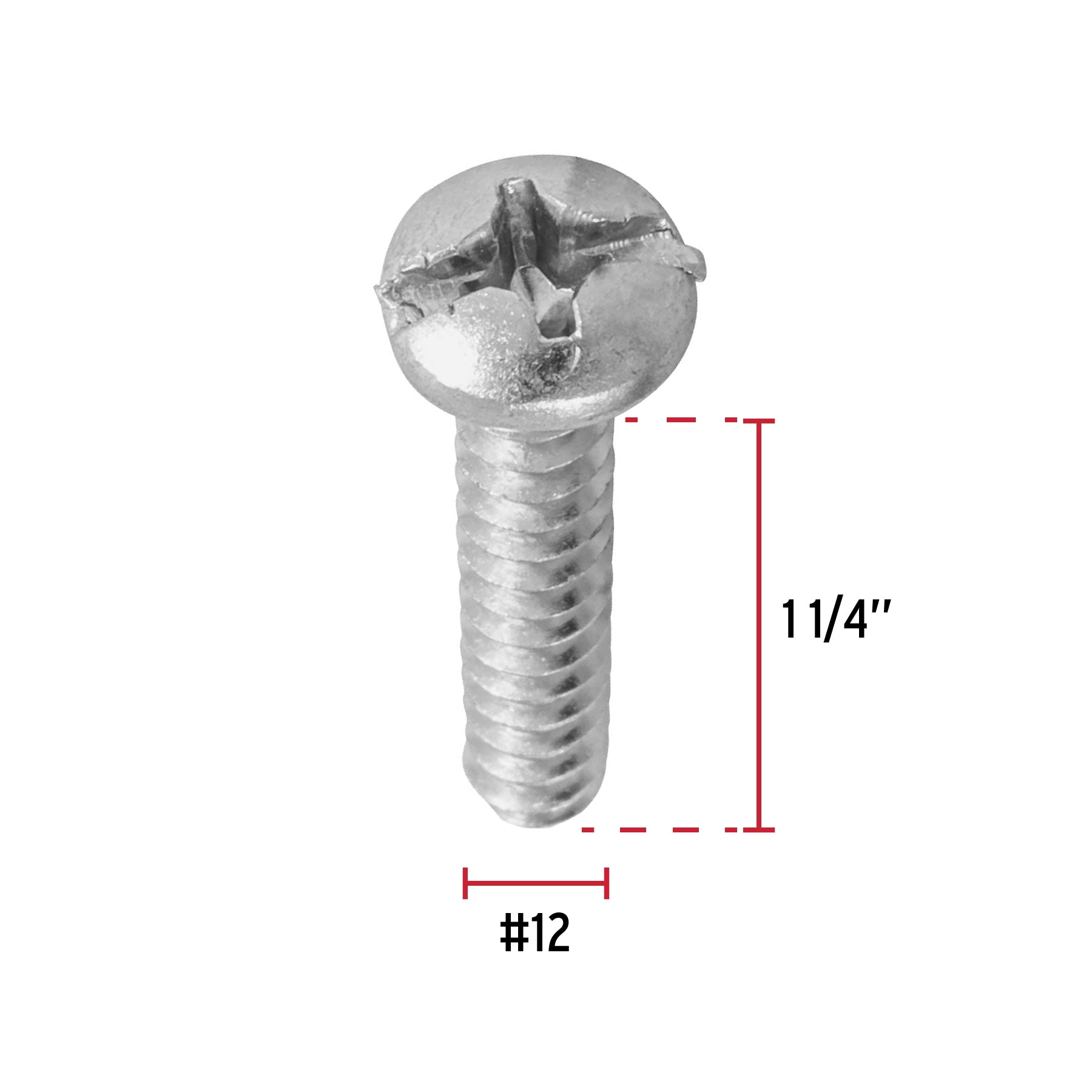Pija para Lamina No 12 x 1"1/4 (32 mm) Fiero 1 Pieza