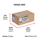 Pija para Lamina No 12 x 2" (38 mm) Fiero Blister 5 Piezas