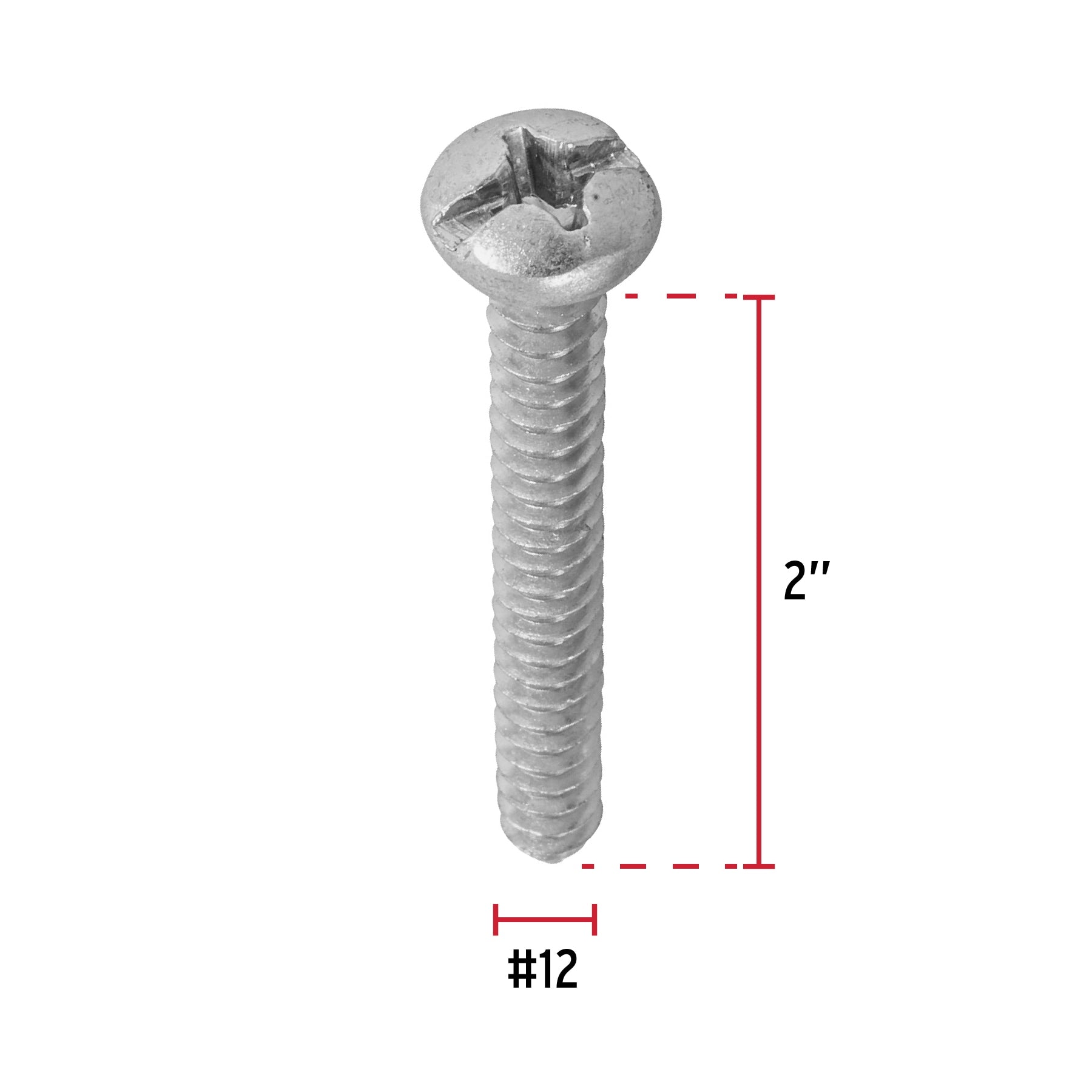 Pija para Lamina No 12 x 2" (50 mm) Fiero 1 Pieza
