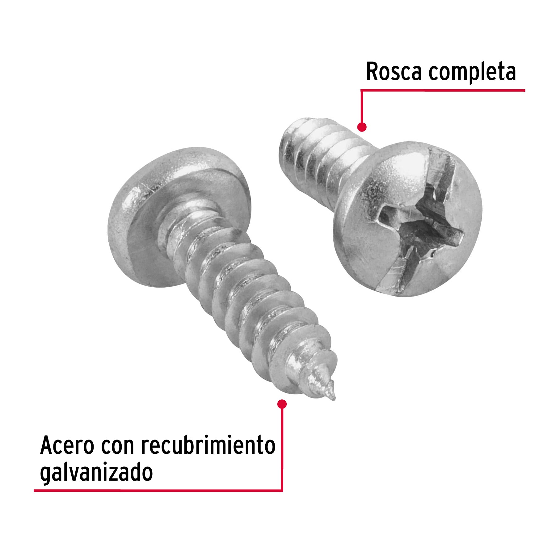 Pija para Lamina No 12 x  3/4" (19 mm) Fiero 1 Pieza