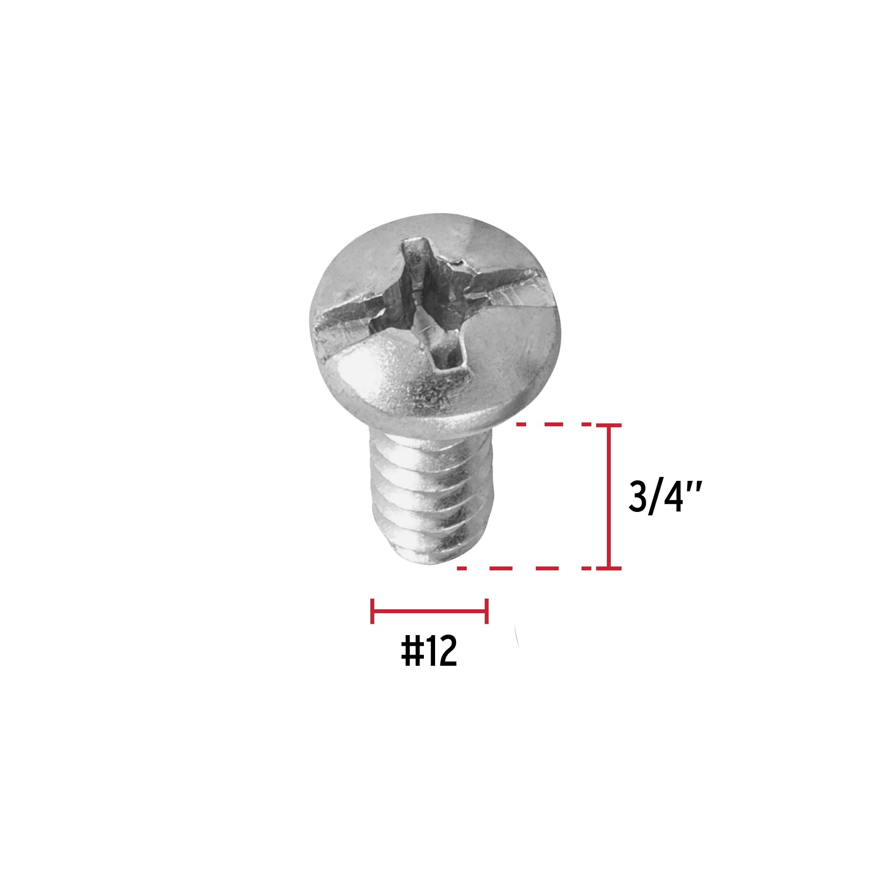 Pija para Lamina No 12 x  3/4" (19 mm) Fiero 1 Pieza