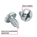 Pija para Lamina No 14 x  1/2" (13 mm) Fiero Bolsa con 100 Piezas