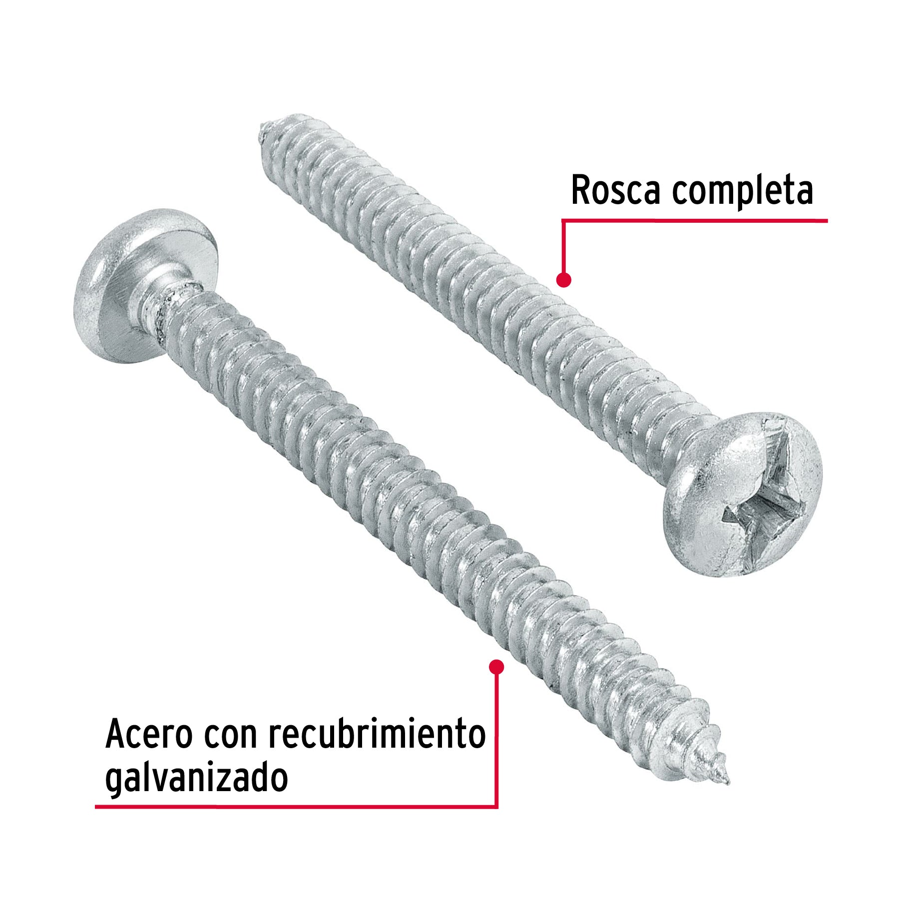 Pija para Lamina No 14 x 2"1/2 (65 mm) Fiero 1 Pieza