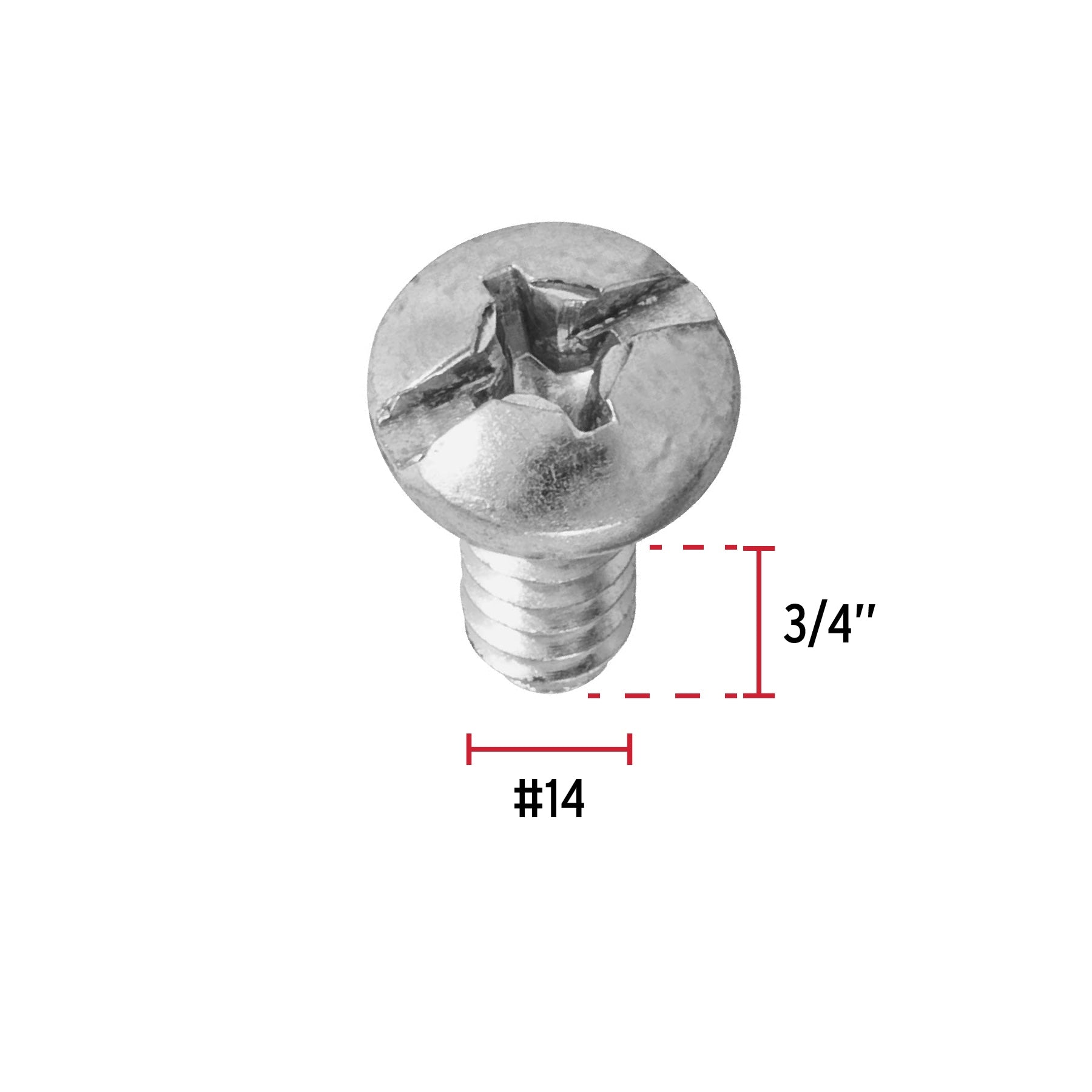 Pija para Lamina No 14 x  3/4" (19 mm) Fiero 1 Pieza