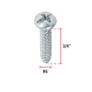 Pija para Lamina No  6 x  3/4" (19 mm) Fiero Bolsa con 200 Piezas