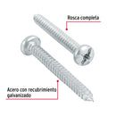 Pija para Lamina No  8 x 1"1/2 (38 mm) Fiero Blister 10 Piezas