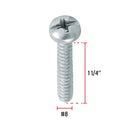 Pija para Lamina No  8 x 1"1/4 (32 mm) Fiero 1 Pieza