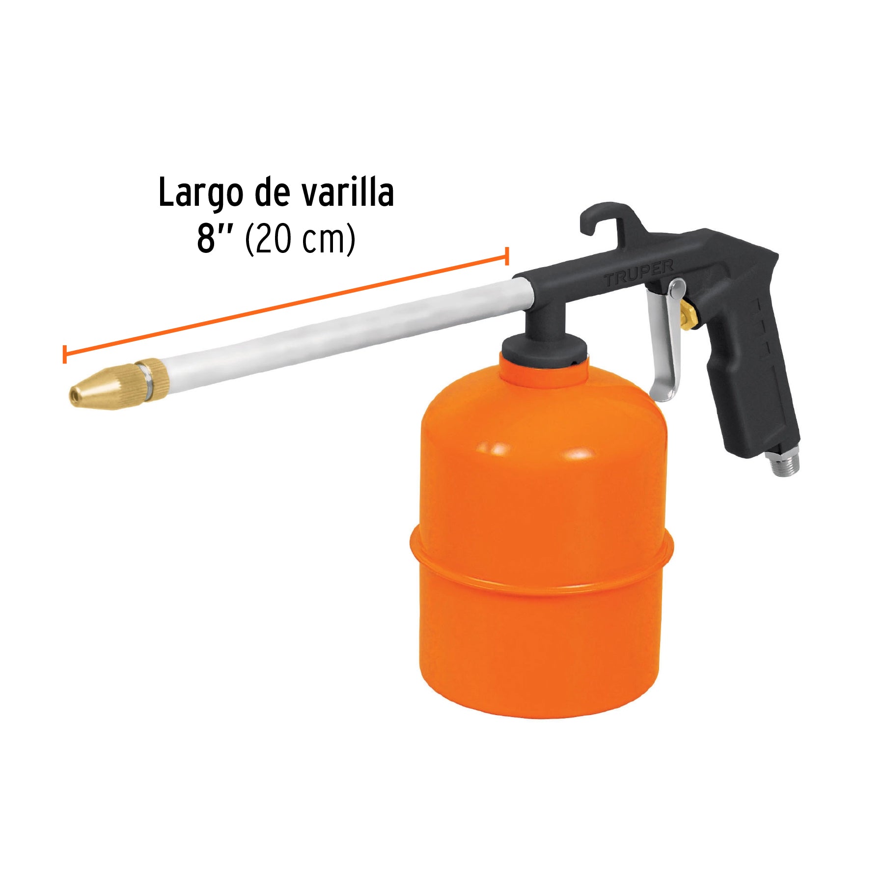 Pistola de Aluminio para Limpieza de Motores Truper