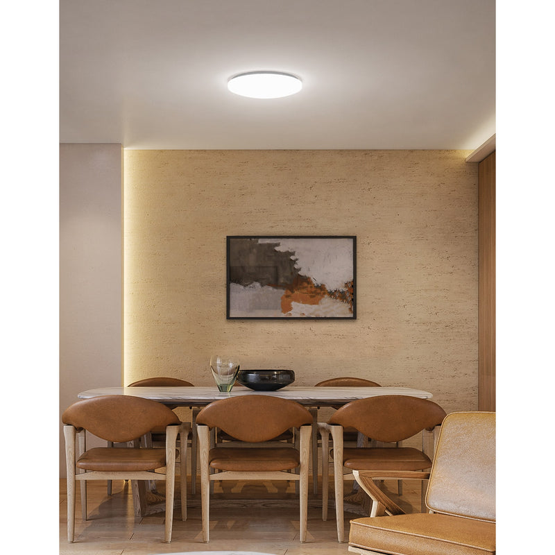 Luminario Sobreponer Tipo Plafon Luz de Dia LED Volteck 15 Watts