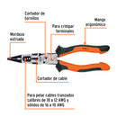 Pinzas Multiusos 8" Punta Larga Comfort Grip Truper Expert