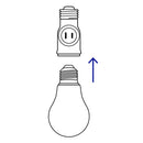 Portalampara Baquelita con Ladron Cafe Volteck