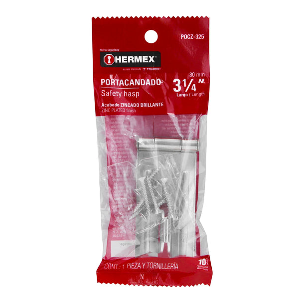 Portacandado de Acero 3"1/4 Hermex