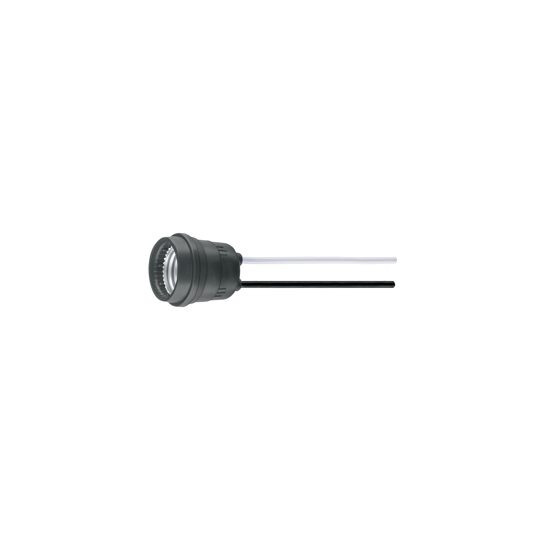 Portalampara Hule para Intemperie Negro Volteck Basic