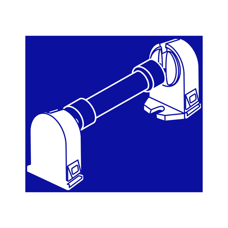 Portalampara Base G5 Bipin para Tubo de LED y Fluorescente 2 Piezas Volteck