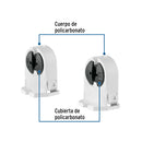 Portalampara Base G5 Bipin para Tubo de LED y Fluorescente 2 Piezas Volteck