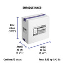 Portalampara Porcelana Redondo 4"1/2 Volteck