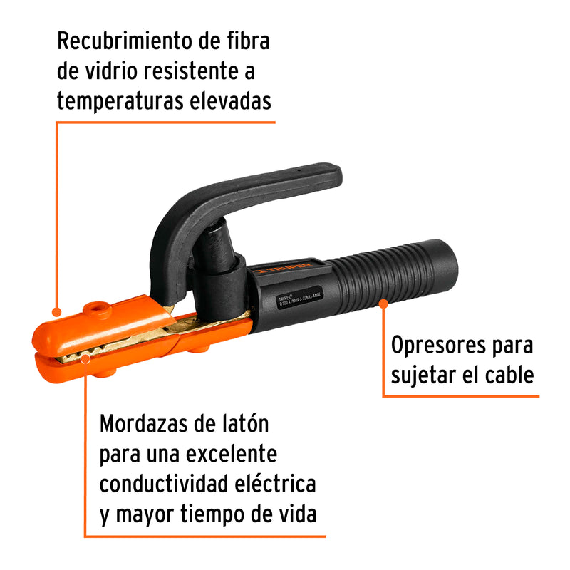 Pinza Porta Electrodo 300 A Truper