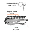 Pinza de Presion de Cadena 8" Truper