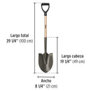 Pala Redonda Puño "Y"  Pretul