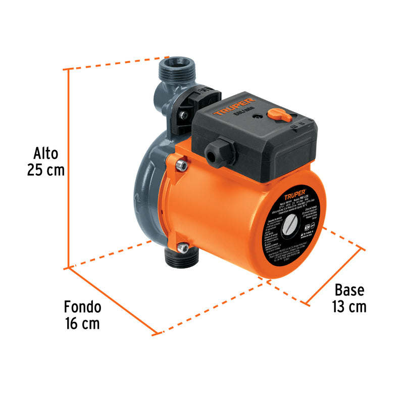 Bomba Presurizadora para Agua 1/3 HP Truper