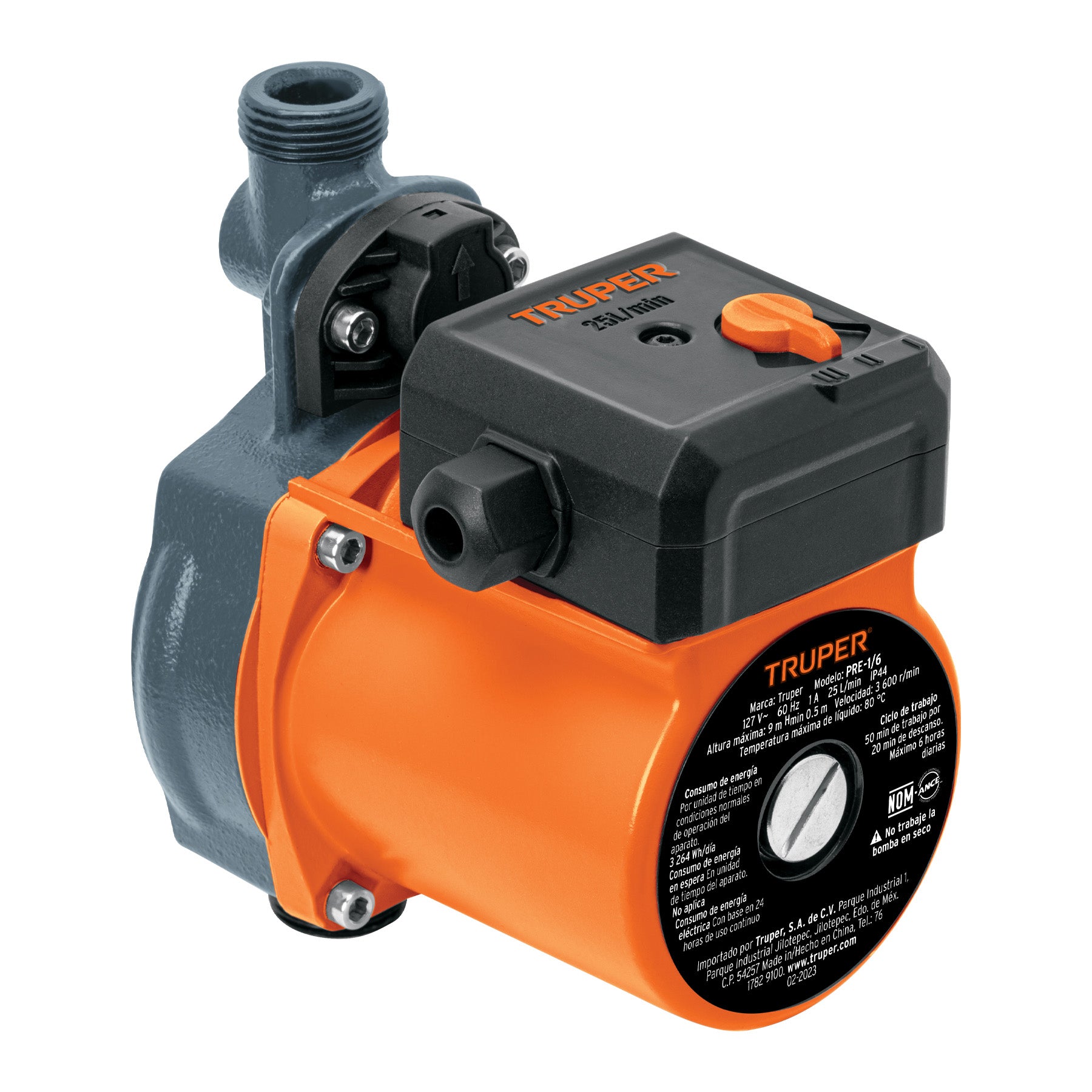 Bomba Presurizadora para Agua 1/6 HP Truper