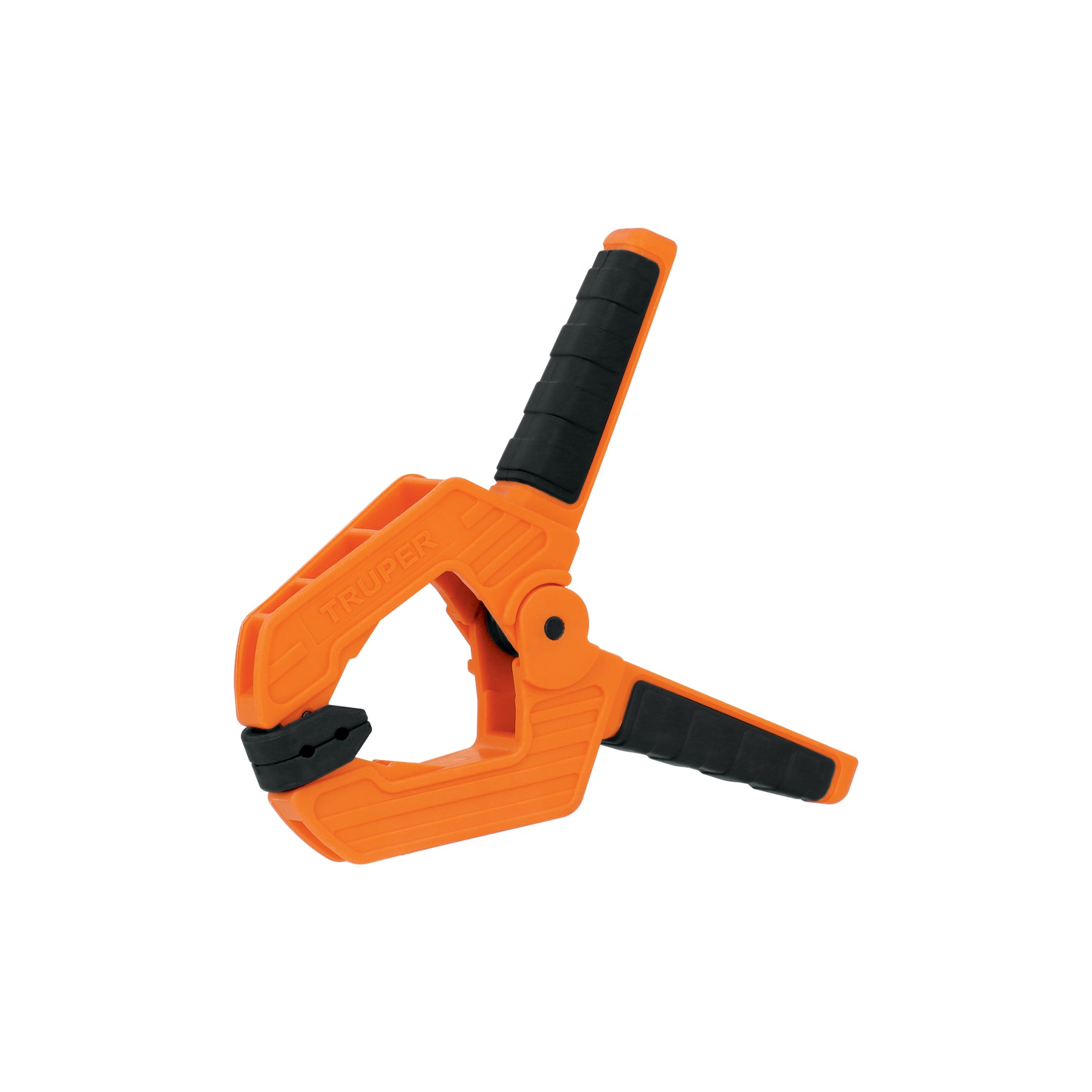 Prensa Resorte 4" Cuerpo de Nylon con Mango de TPR Truper