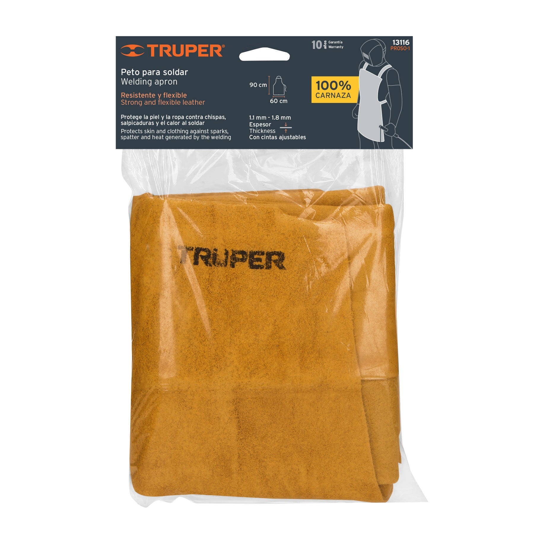 Peto para Soldar de Carnaza Truper