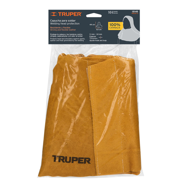Capucha para Soldar de Carnaza Truper