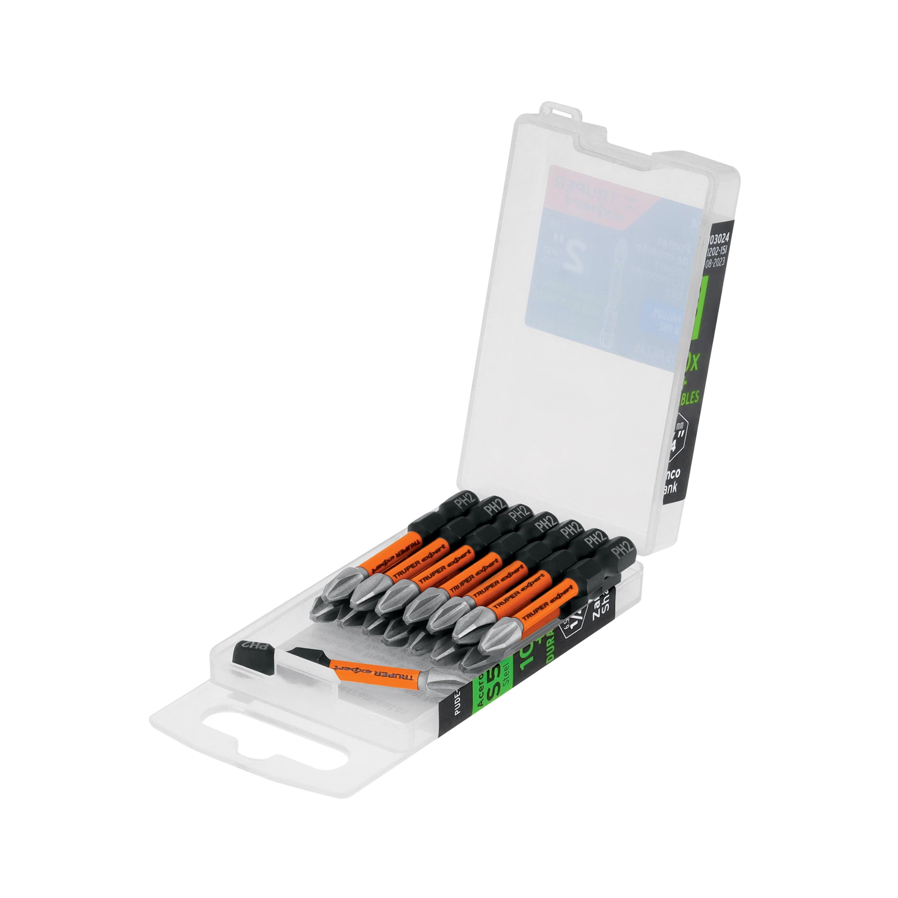 Puntas de Cruz PH2 X 2" de Impacto Truper Expert por Pieza
