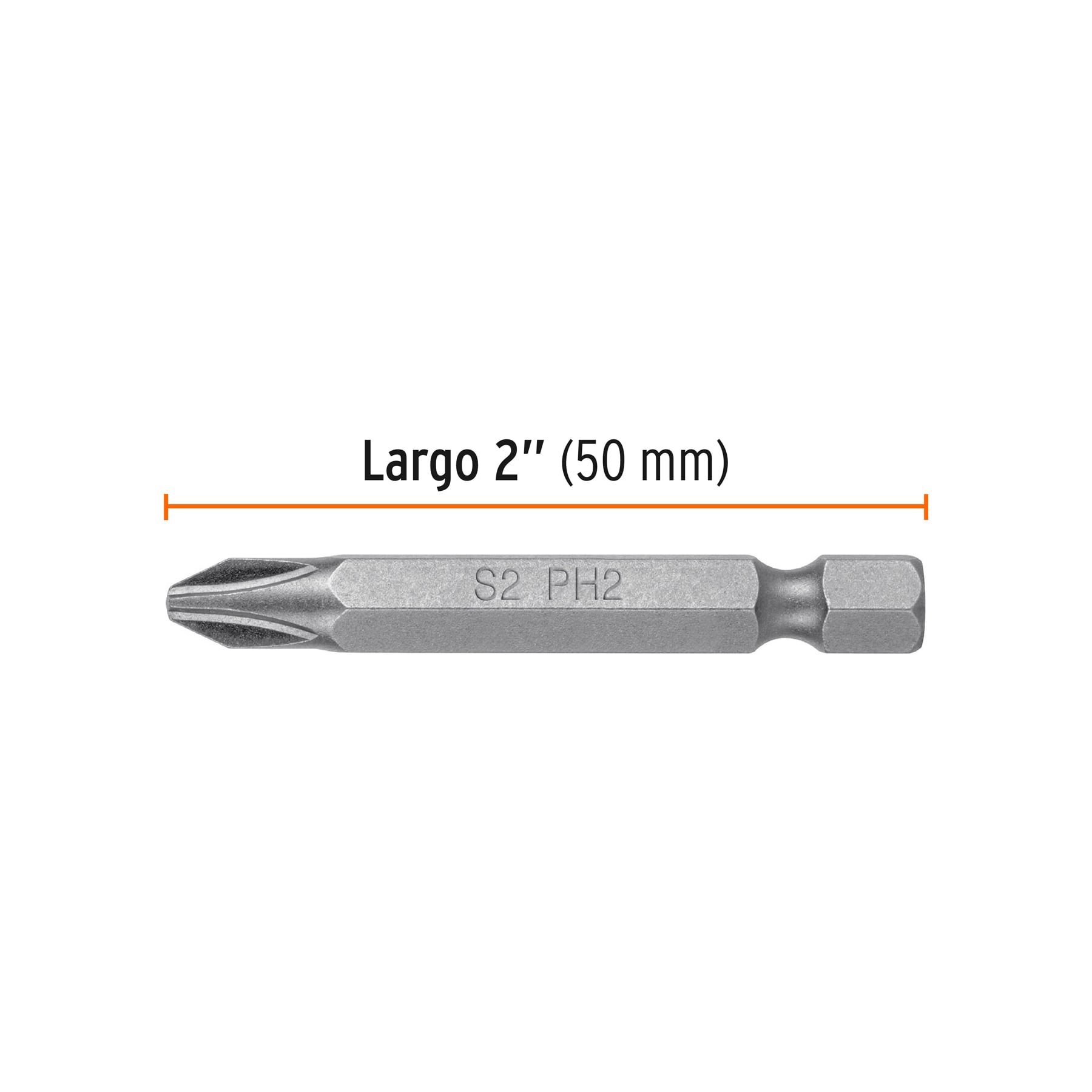 Puntas de Cruz PH2 X 2" Truper por Pieza