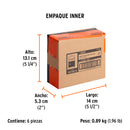 Puntas de Cruz PH2 X 4" Truper Estuche 5 Piezas