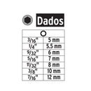 Juego de 14 Dados para Taladro Pretul