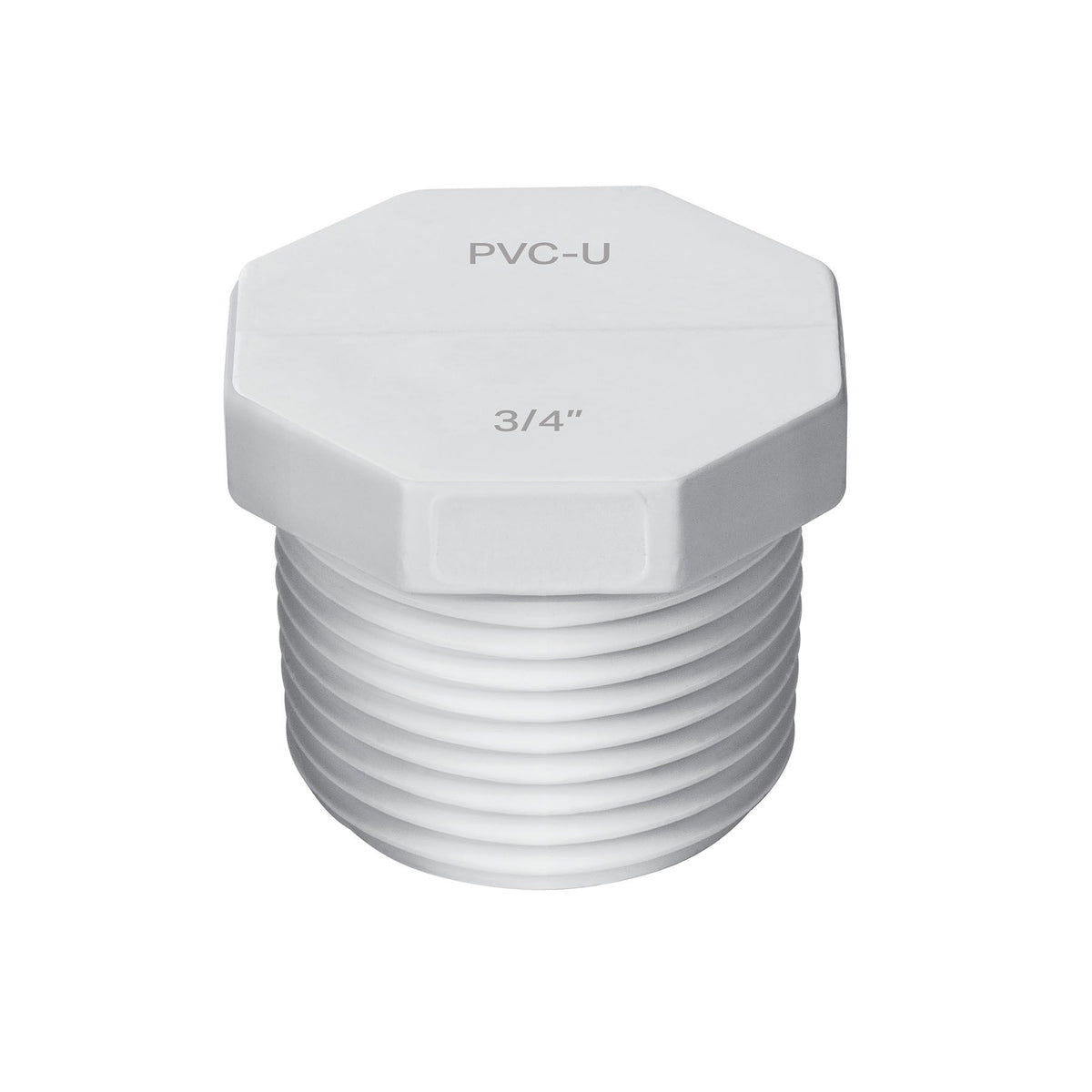 Tapon Macho Roscable PVC Hidraulico FOSET  3/4"