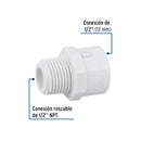 Conector Exterior PVC Hidraulico Saniflow  1/2" (13 mm)