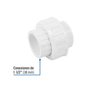Tuerca Union PVC Hidraulico Saniflow 1"1/2 (38 mm)