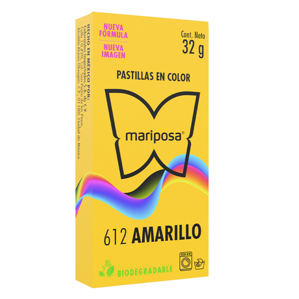 Colorante Mariposa Amarillo