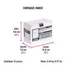 Remache 42 de 1/8" X 1/8'' Fiero Bolsa con 50 Piezas