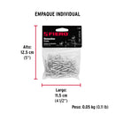 Remache 44 de 1/8" X 1/4'' Fiero Bolsa con 50 Piezas