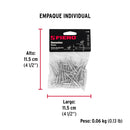 Remache 48 de 1/8" X 1/2'' Fiero Bolsa con 50 Piezas