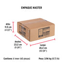 Remache 48 de 1/8" X 1/2'' Fiero Bolsa con 50 Piezas