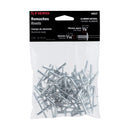 Remache Ala Ancha 66 de 3/16" X 3/8'' Fiero Bolsa con 50 Piezas