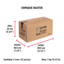 Remache Ala Ancha 68 de 3/16" X 1/2'' Fiero Bolsa con 50 Piezas