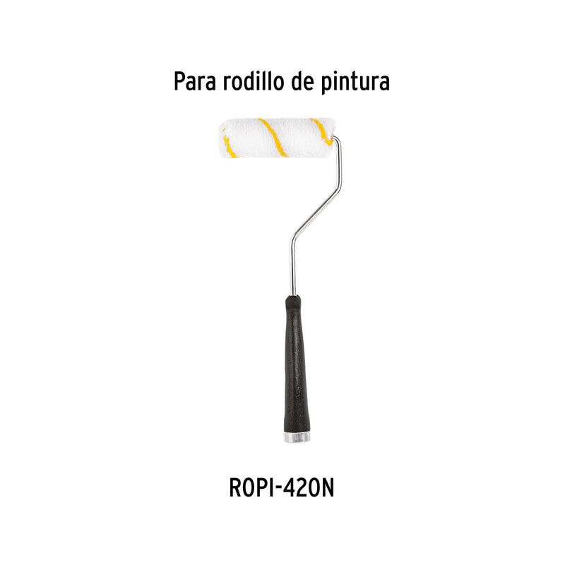 Felpa para Mini Rodillo de Poliester 4" x 3/8" Bolsa con 2 Piezas Truper