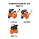 Manometro para Compresor de Aire 1/4" Truper