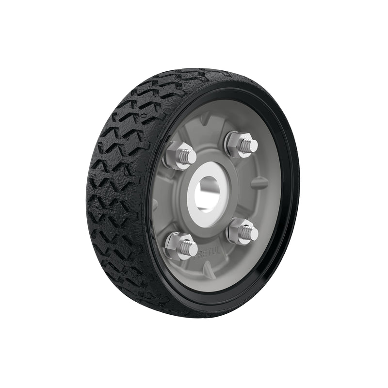 Rueda para Diablo Un Balero 4"1/2 Pretul