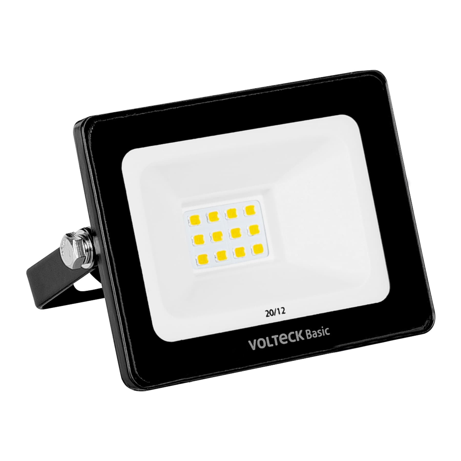 Reflector LED Ultra Delgado Volteck Luz Calida  10 Watts