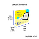 Reflector LED Ultra Delgado Volteck Luz de Dia 200 Watts