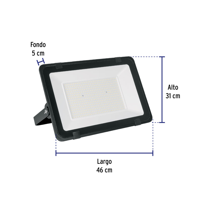Reflector LED Ultra Delgado Volteck Luz de Dia 300 Watts