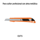 Repuestos para Cutter de  9 mm SK4 10 Piezas Truper